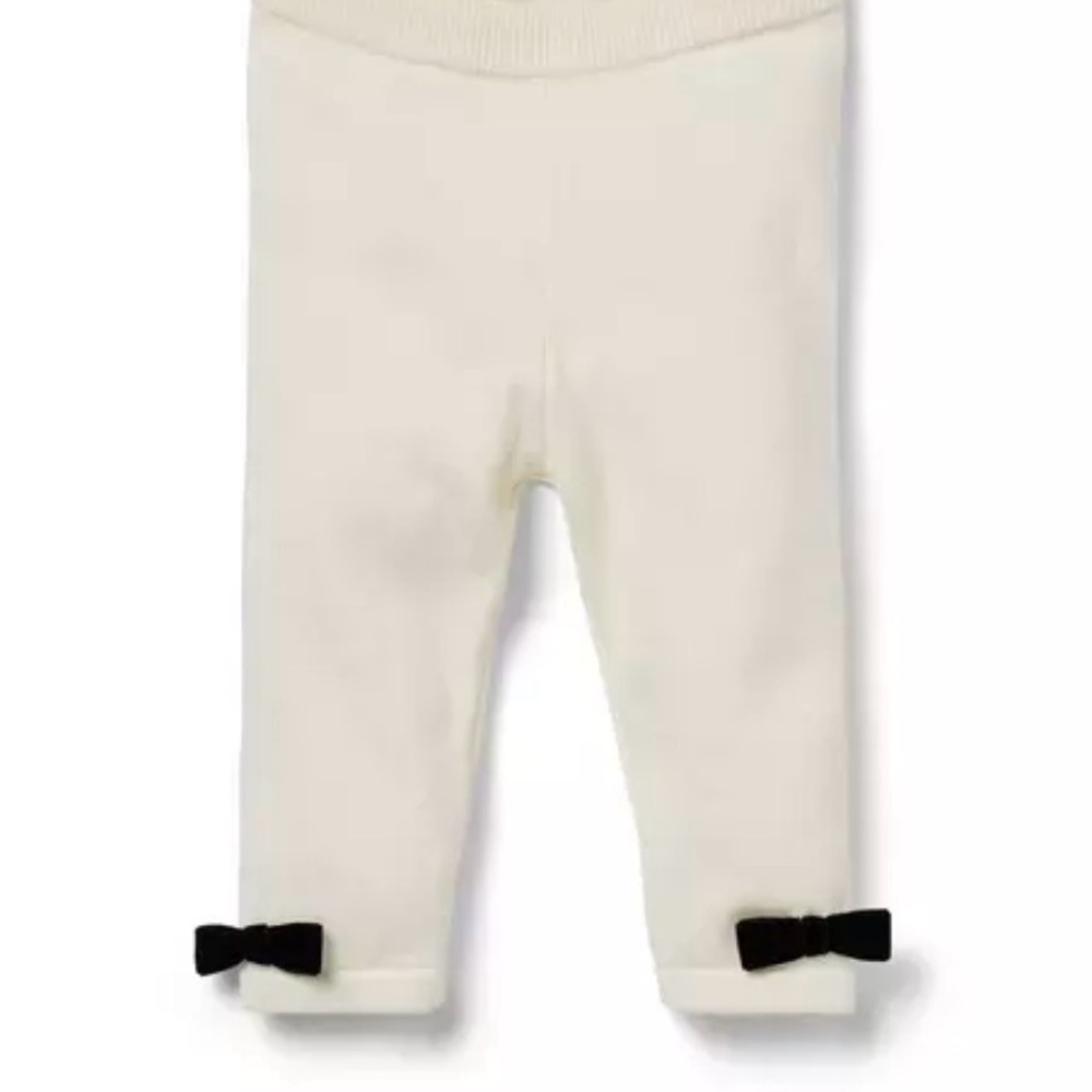 Janie and Jack NWT Baby Bow Cuff Sweater Pants Size 12-18 months